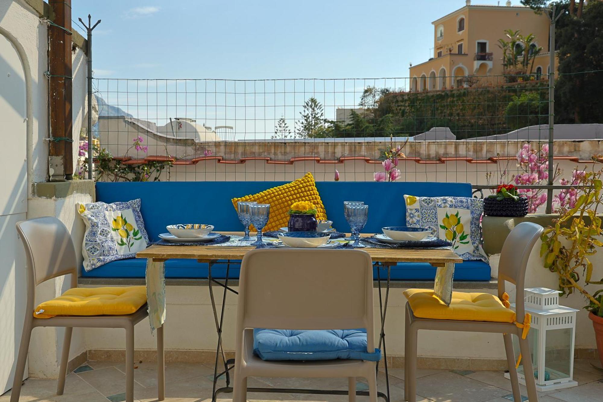 Casa Flavia Positano Center - 5 Minutes To Beach And 4 Air Conditioning Zewnętrze zdjęcie